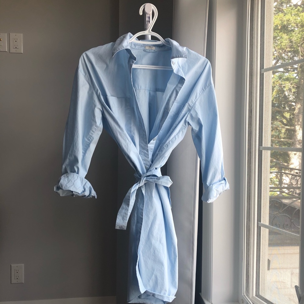 Wilfred Dress Shirt Tie Dress